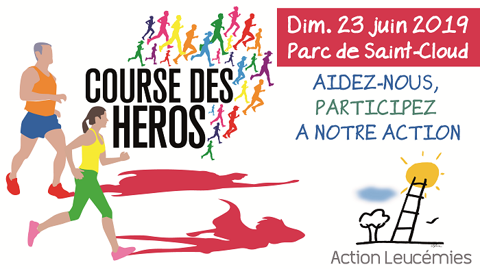 Action Leucémies participe à l'édition 2019 de la Course des Héros